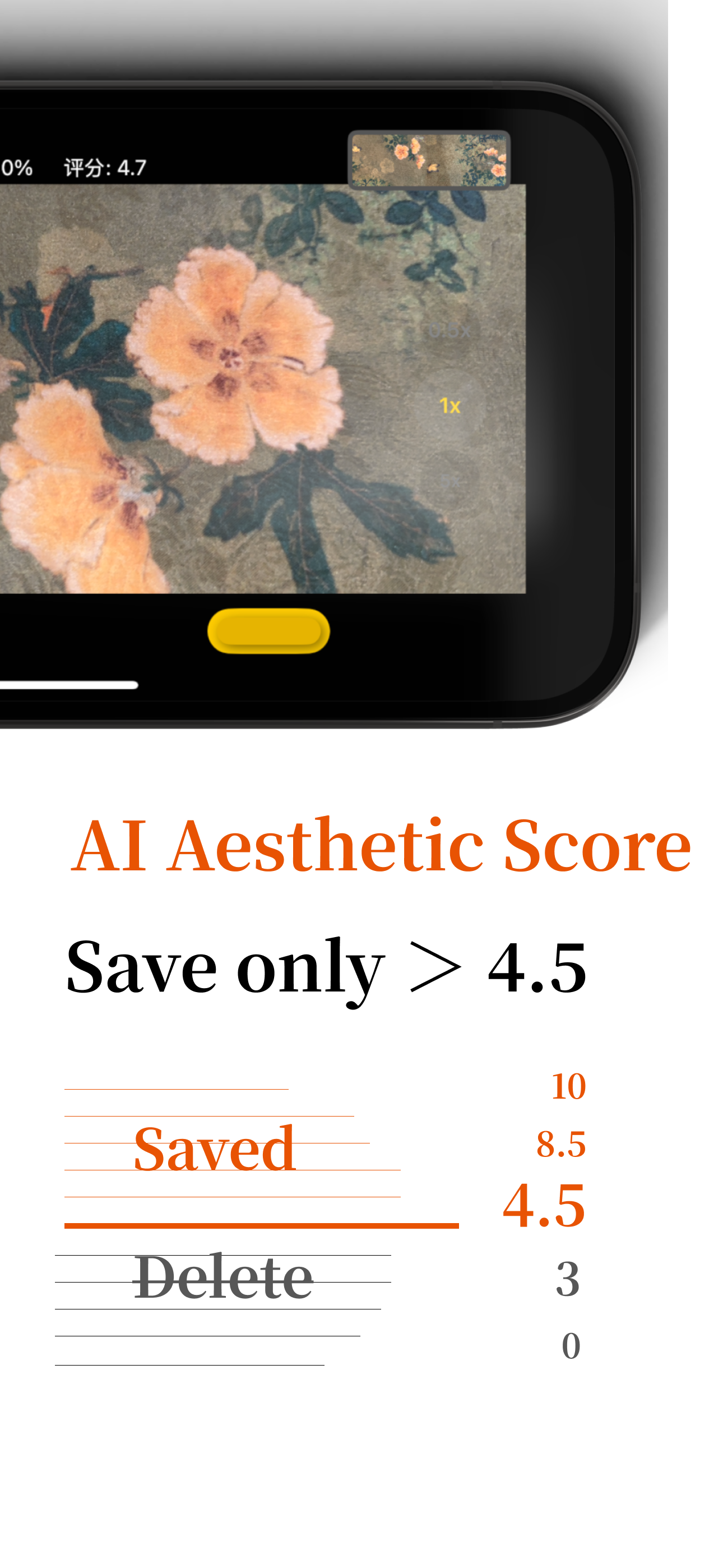 XpanCam app screenshot showing XPAN 65:24 cinematic camera interface #3